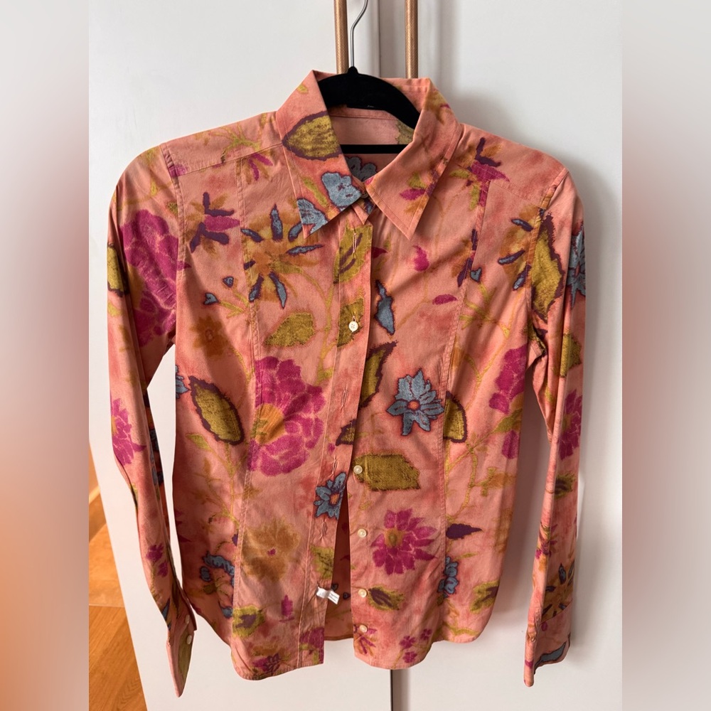 Floral Patterned Men's Shirt